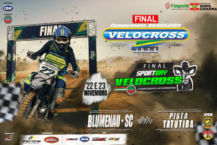 A cidade de Blumenau-SC ser o centro das atenes do motociclismo nacional e estadual neste final de semana, nos dias 22 e 23 de novembro